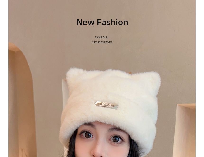 Beanie Bear Ear Fluffy