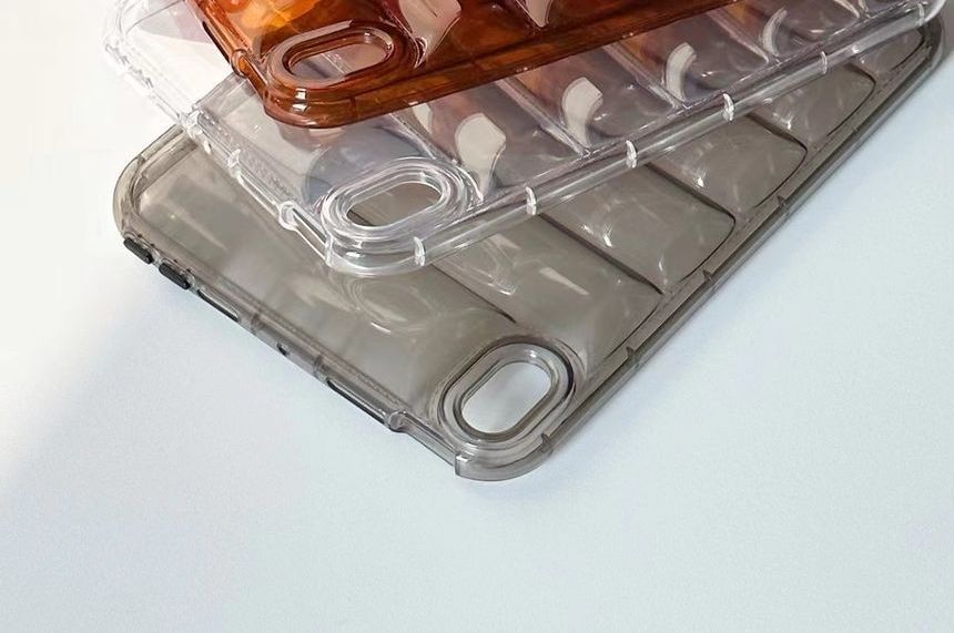 Transparent Textured iPad Case