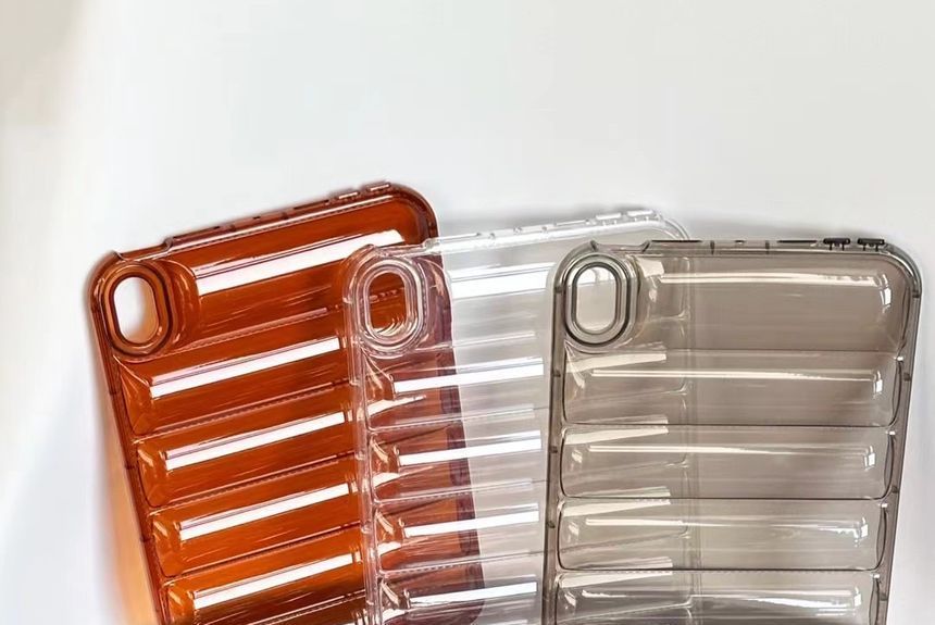 Transparent Textured iPad Case