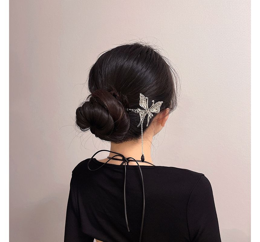 Hair Stick Alloy Butterfly