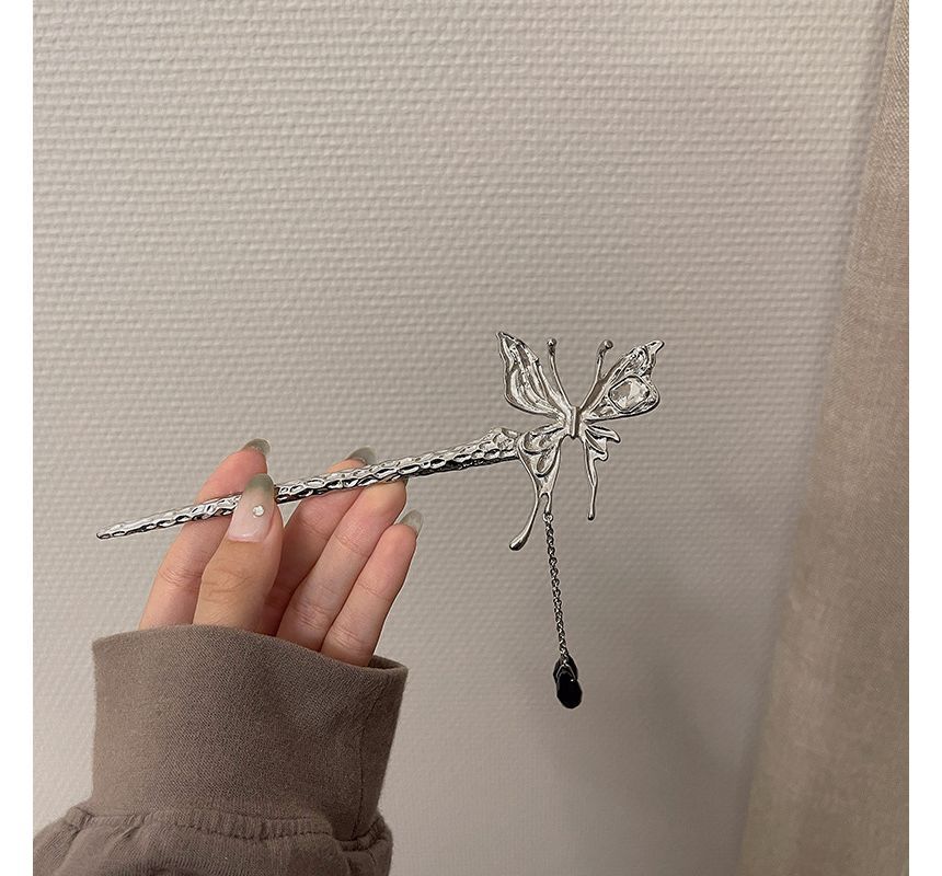 Hair Stick Alloy Butterfly