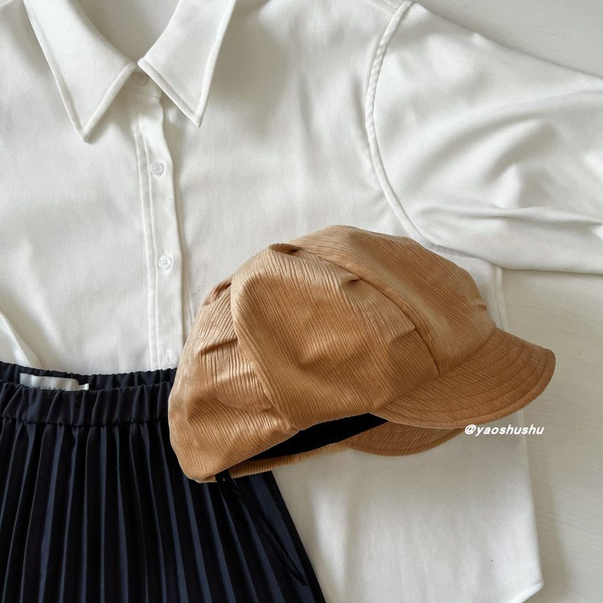 Velvet Cap Newsboy