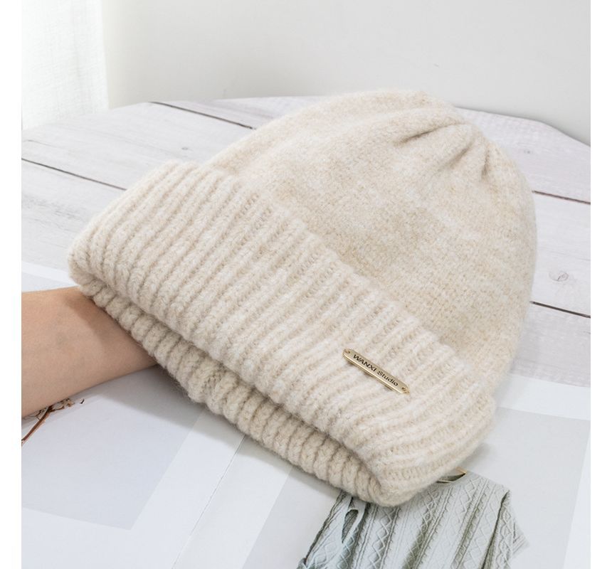 Logo Beanie Knit