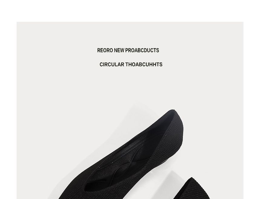 Pointed Wedge-Heel Pumps