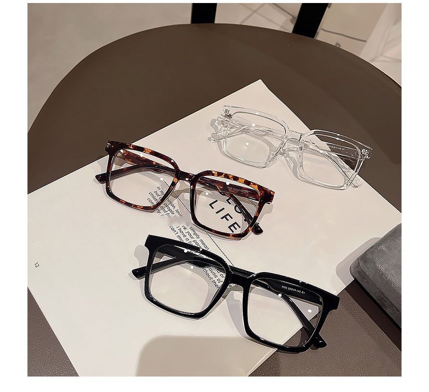 Square Blocking Frame Blue Light Eyeglasses