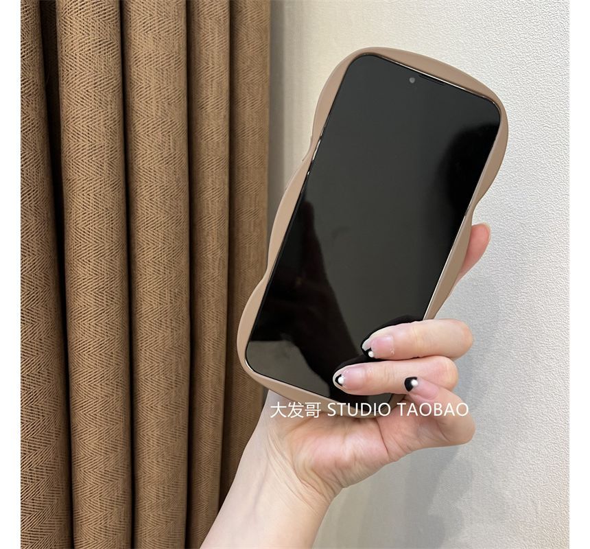 Phone Faux Case Pearl Chain