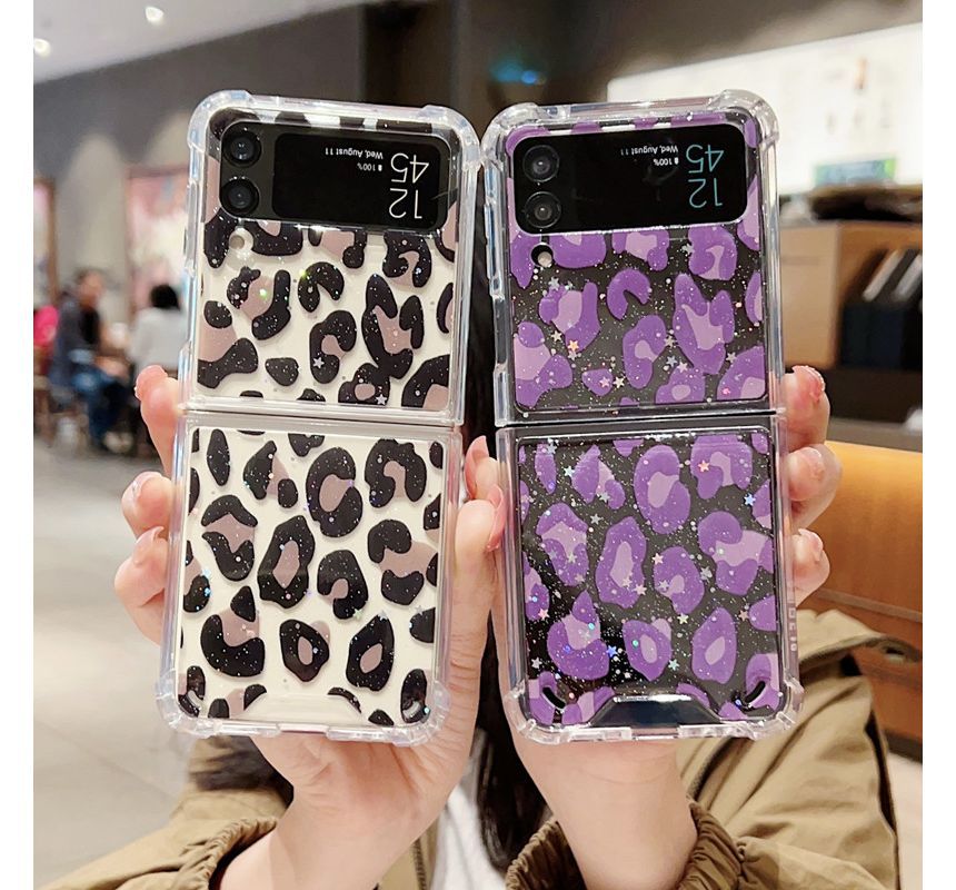 Case Phone Printed Leopard