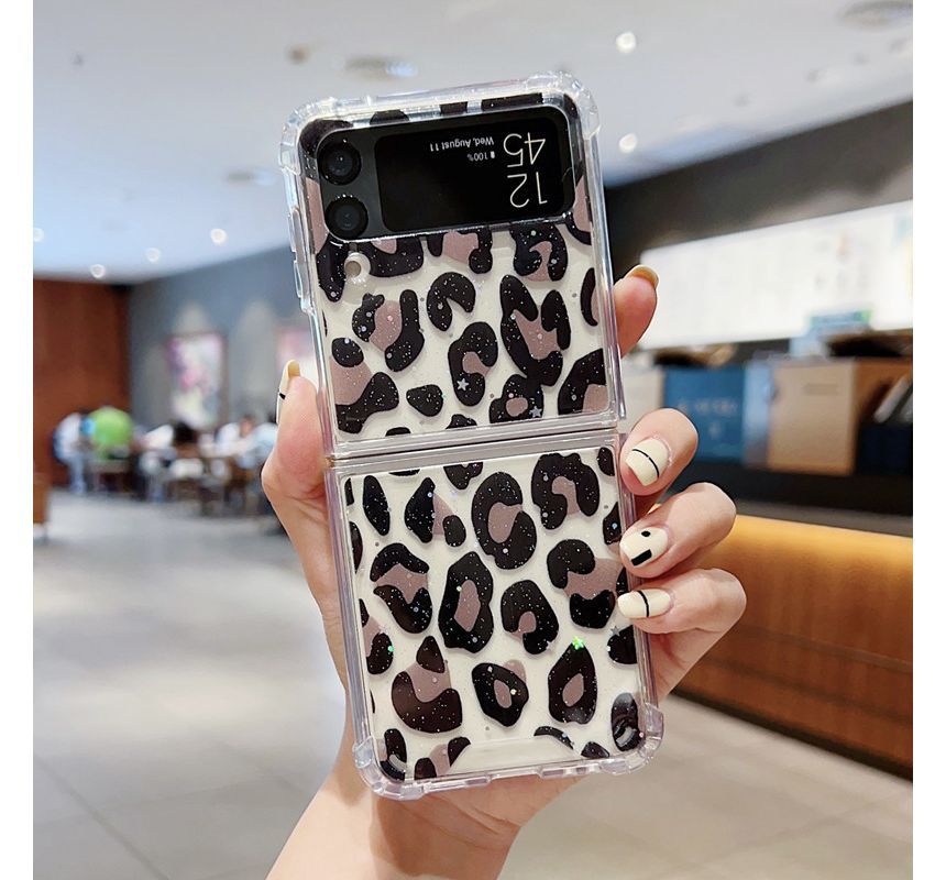 Case Phone Printed Leopard