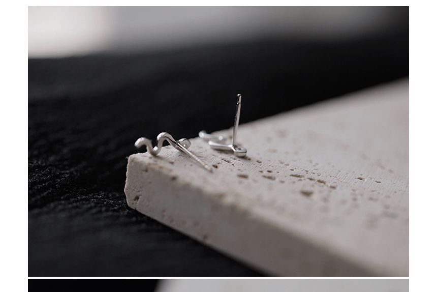 Snake Sterling Silver Earring