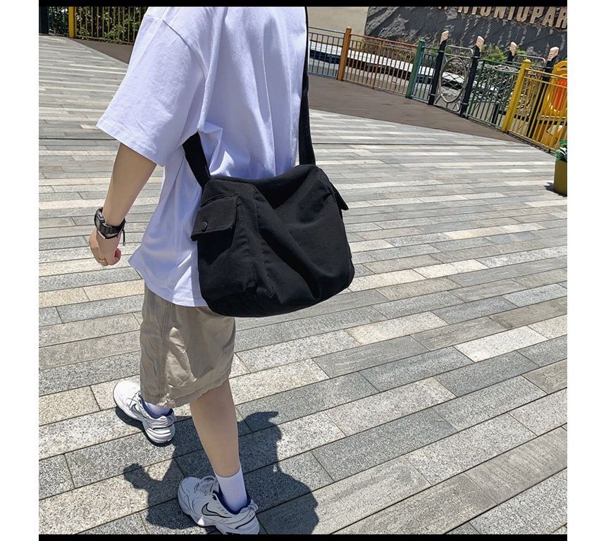 Bag Plain Crossbody Canvas