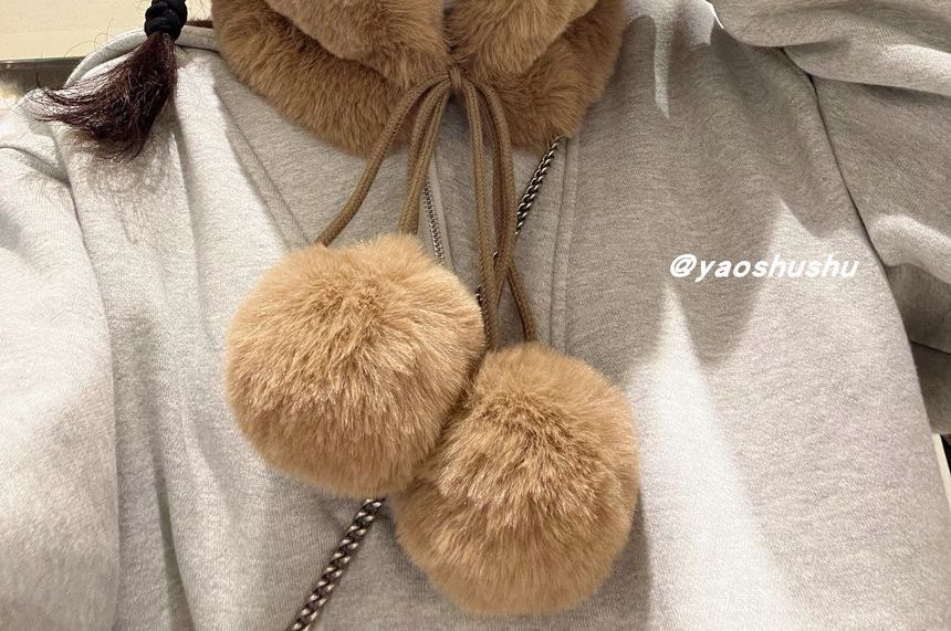 Panel Beret Houndstooth