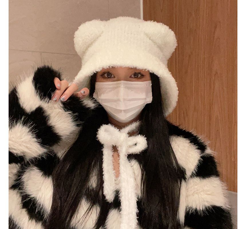 Hat Ear Bucket Fleece