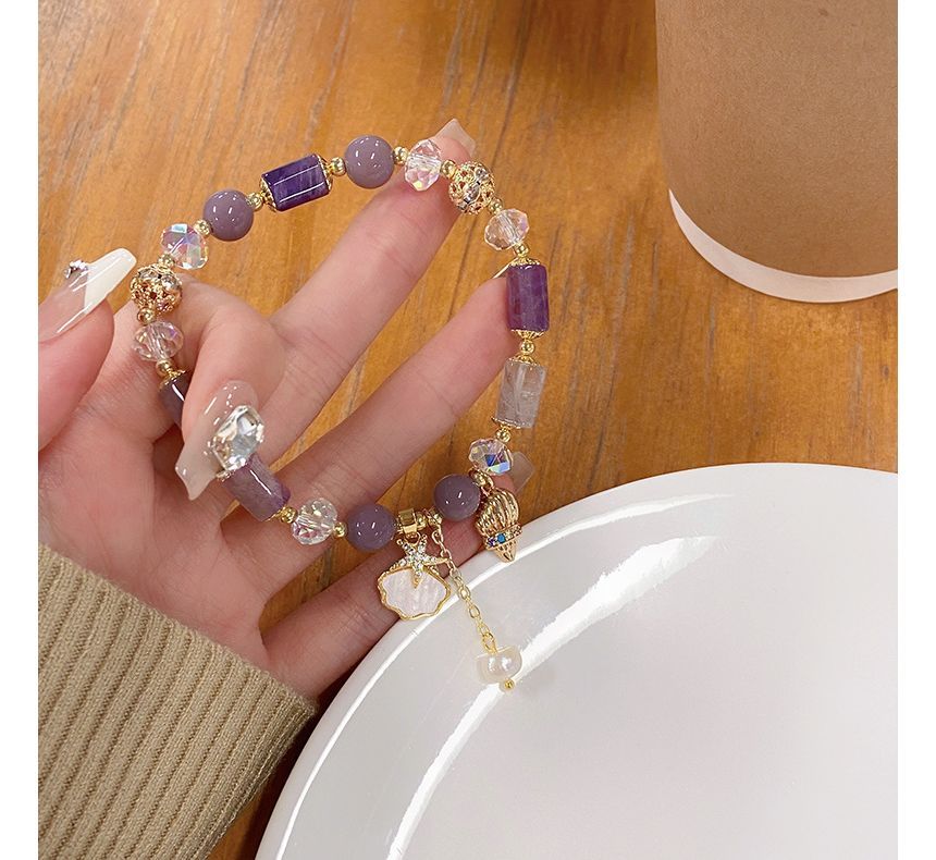 Bracelet Star Faux Crystal Charm