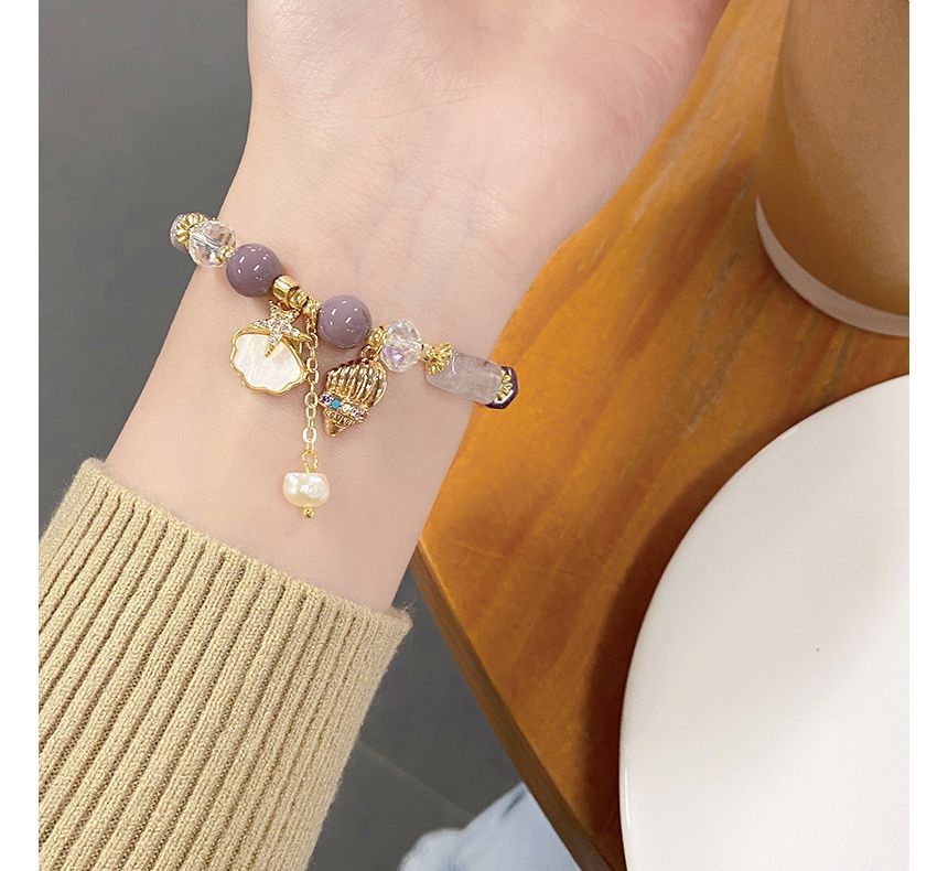 Bracelet Star Faux Crystal Charm