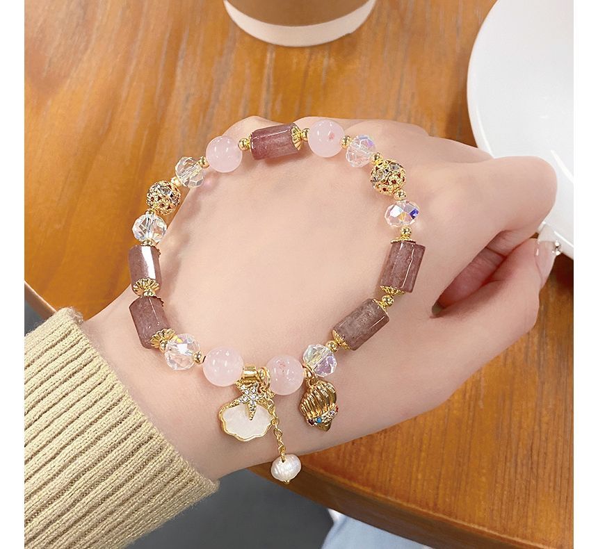 Bracelet Star Faux Crystal Charm