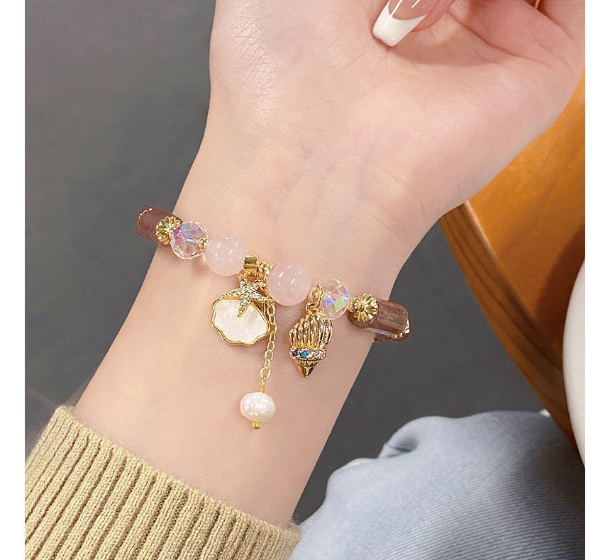 Bracelet Star Faux Crystal Charm