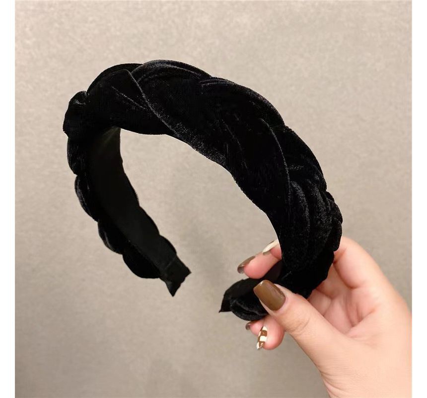 Velvet Wide Headband