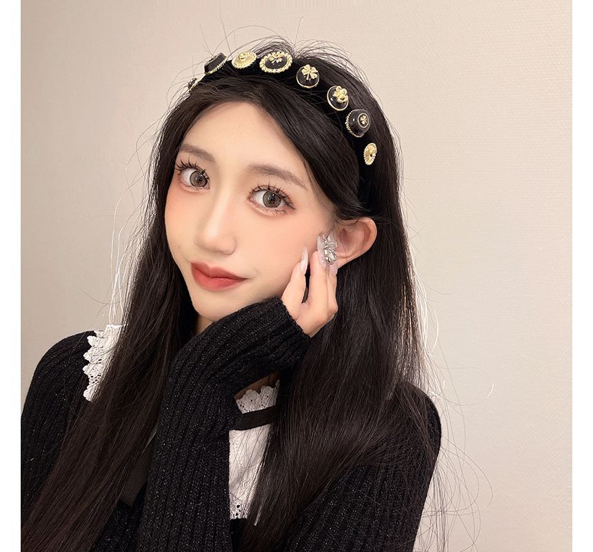 Headband Accent Metallic