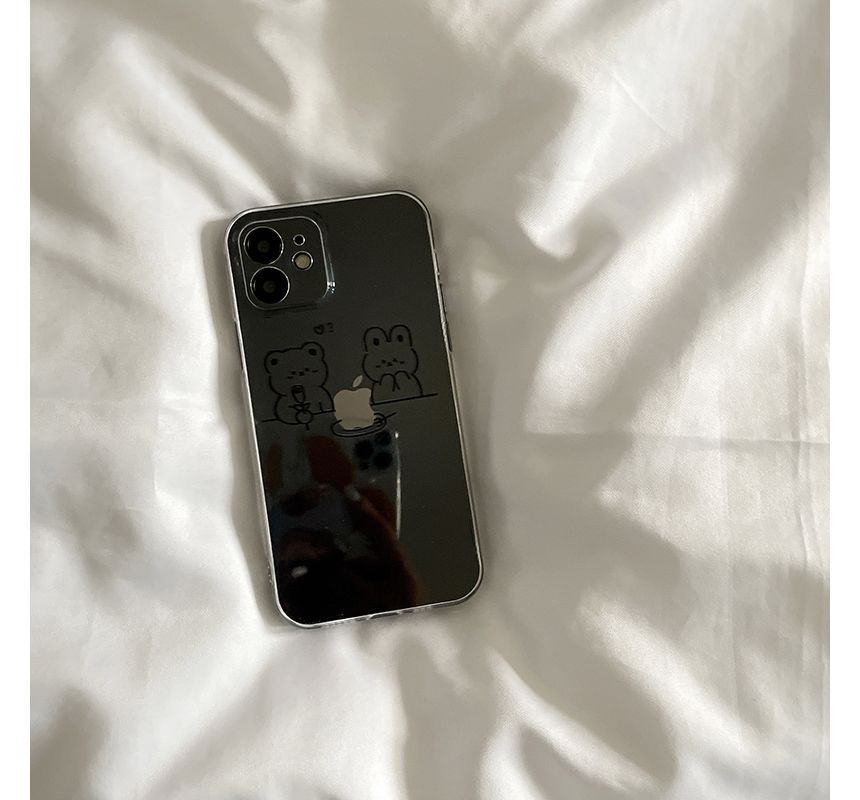Animal Transparent Case Phone
