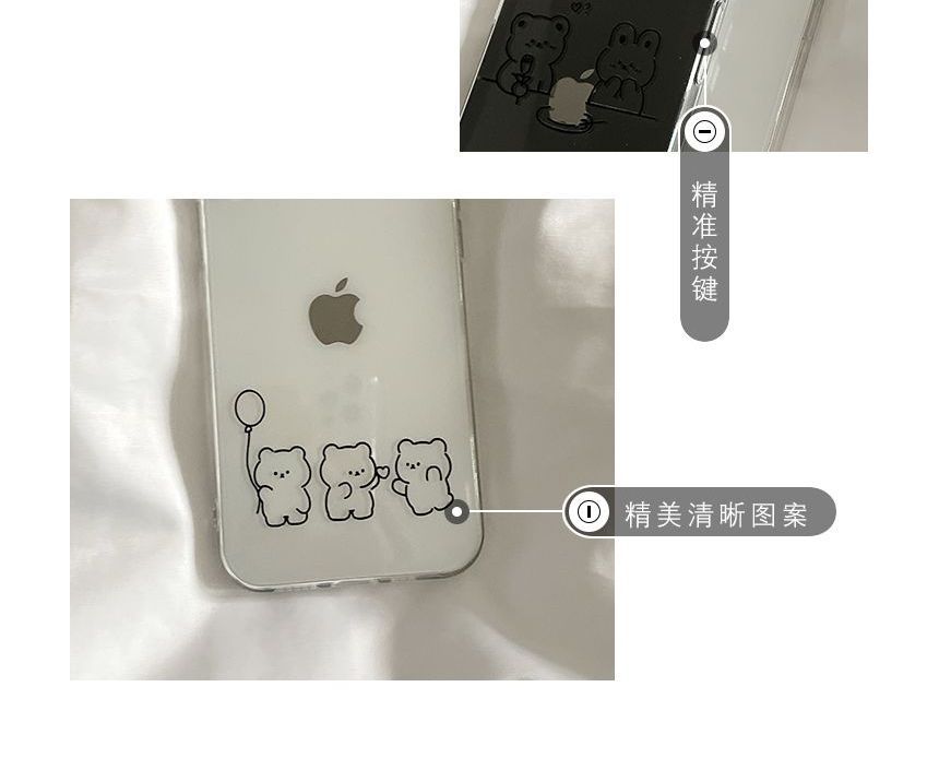 Animal Transparent Case Phone