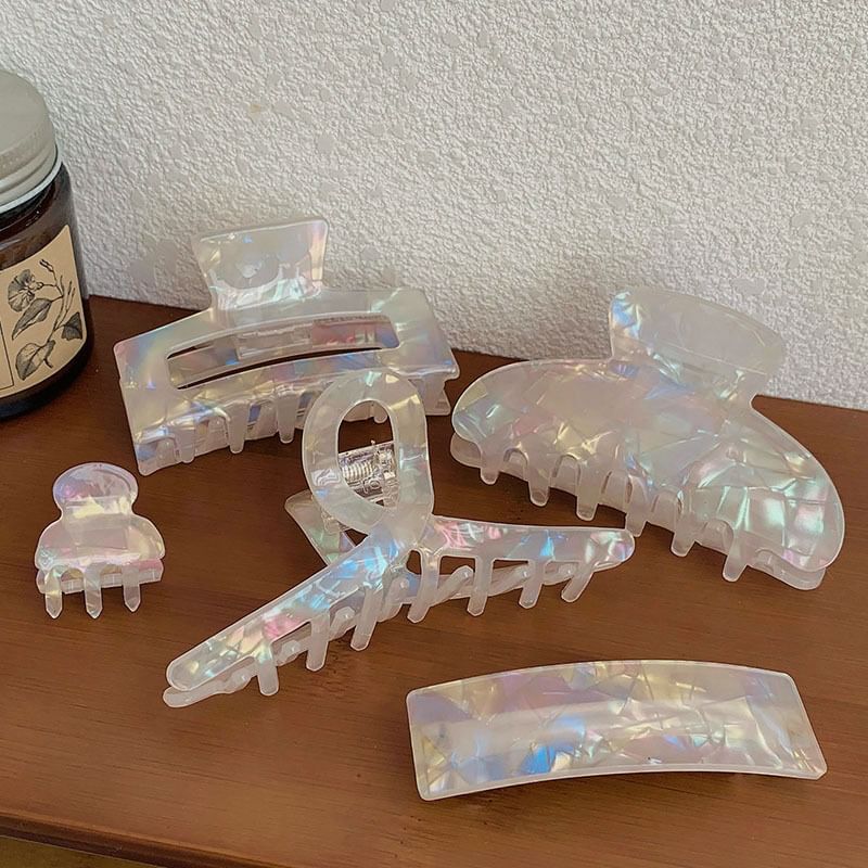 / Hair Clip Claw Iridescent