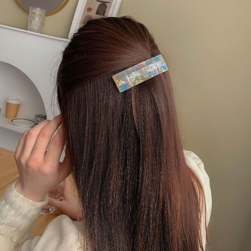 Iridescent / Hair Claw Clip