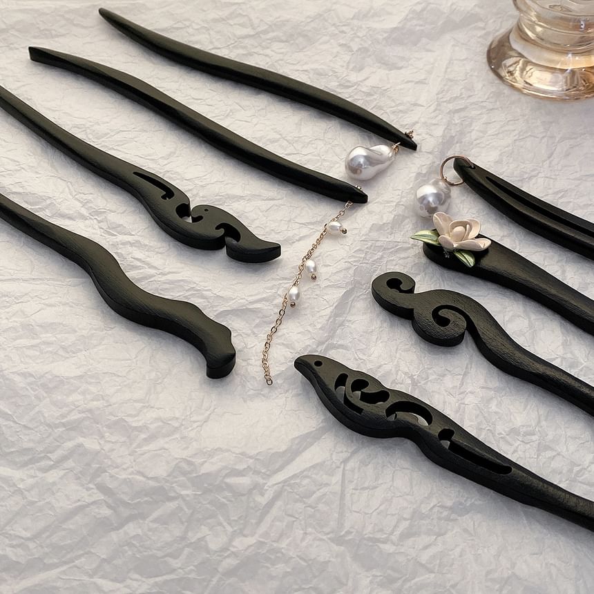 Hair Wooden (various Stick designs)