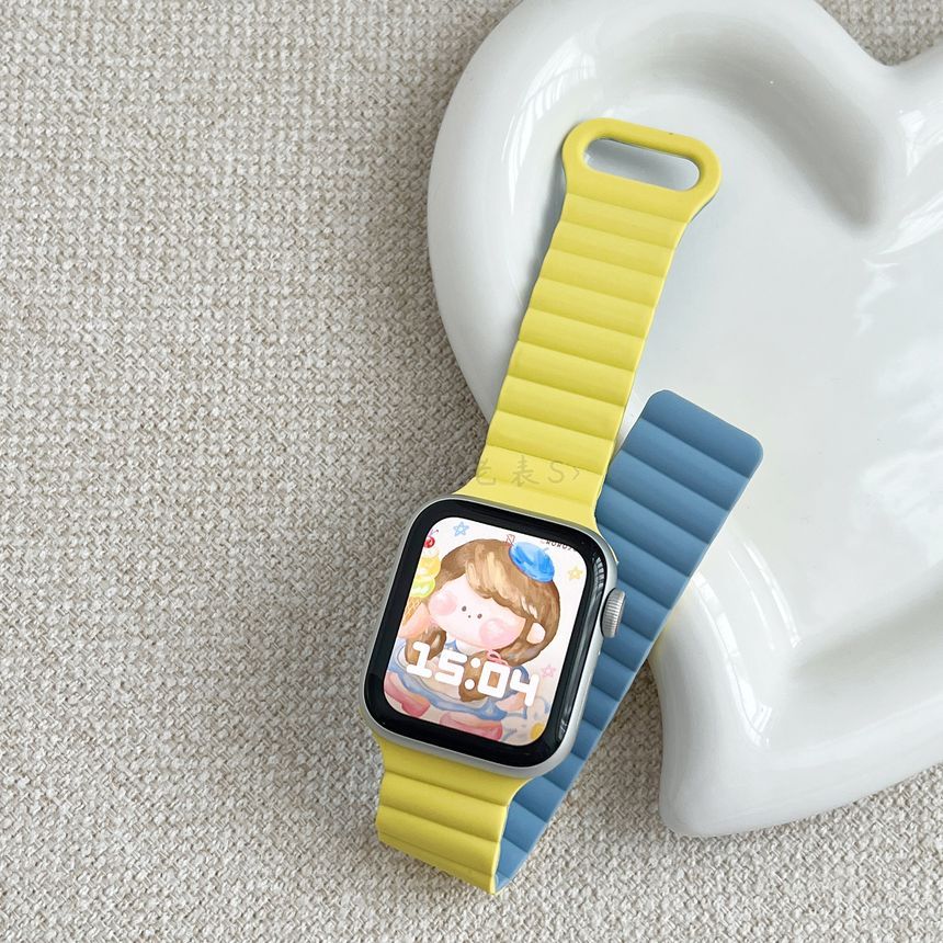Band Silicone Magnetic Watch Apple