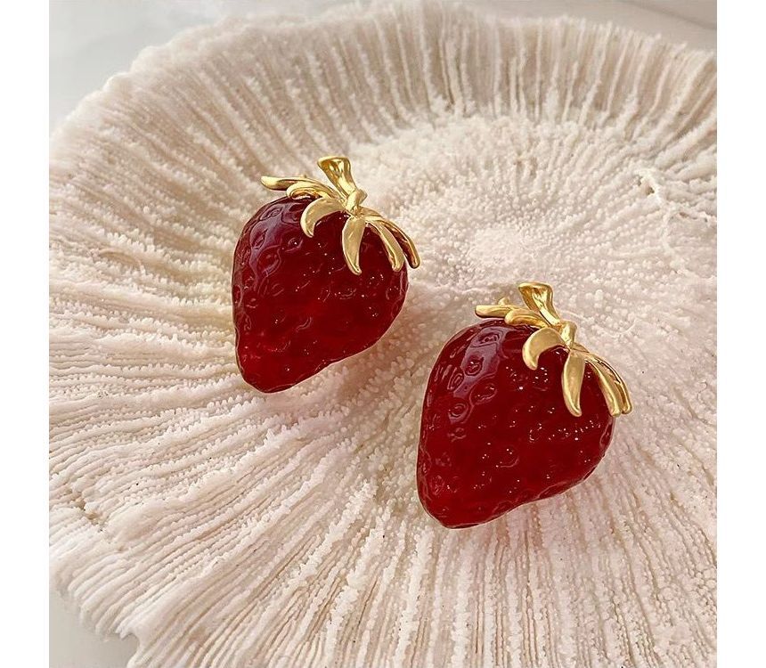 Stud Strawberry Earring