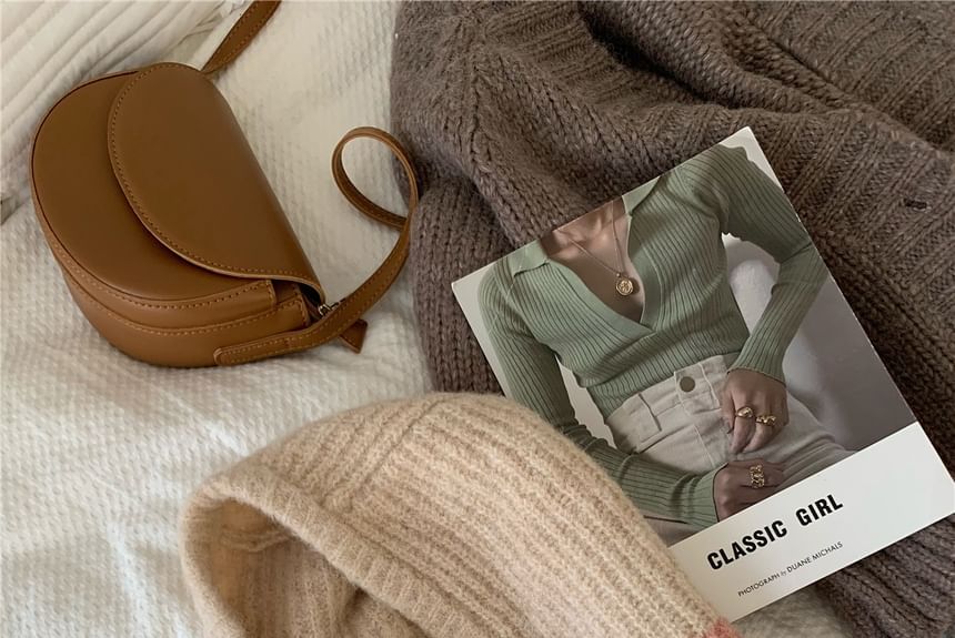 Knit Contrast Balaclava Trim