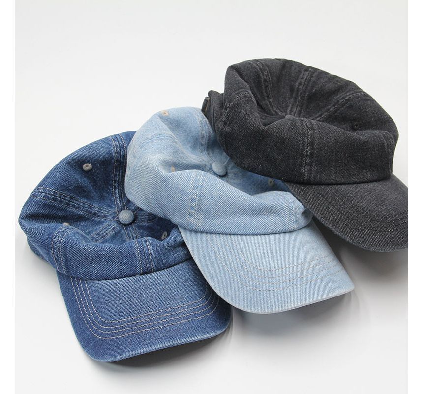 Denim Baseball Cap