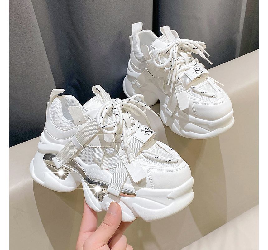 Platform Up Sneakers Lace