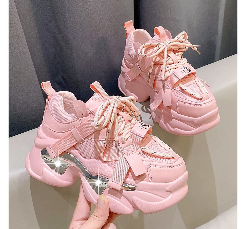 Platform Up Sneakers Lace