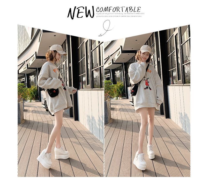 Ups Lace Hidden Wedge Platform