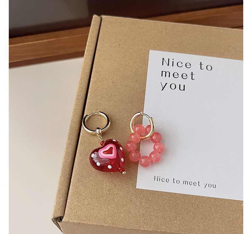 Print Glass / Earring Pendant Necklace