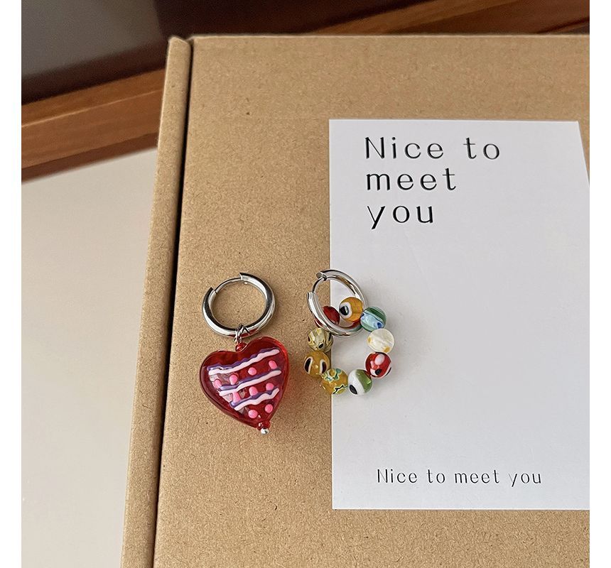 Print Glass / Earring Pendant Necklace