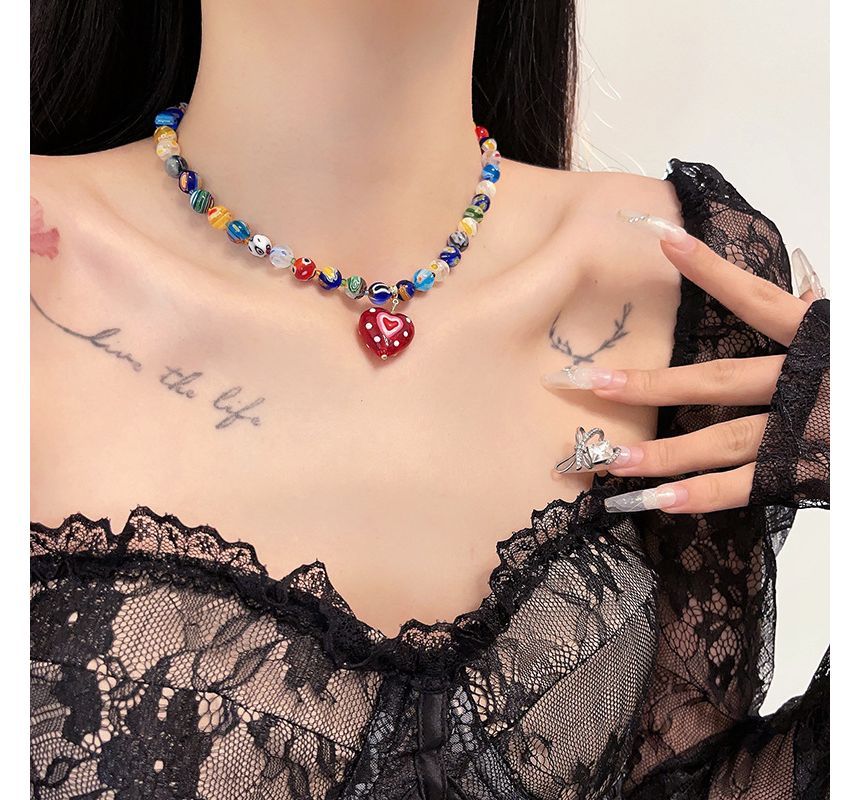 Print Glass / Earring Pendant Necklace