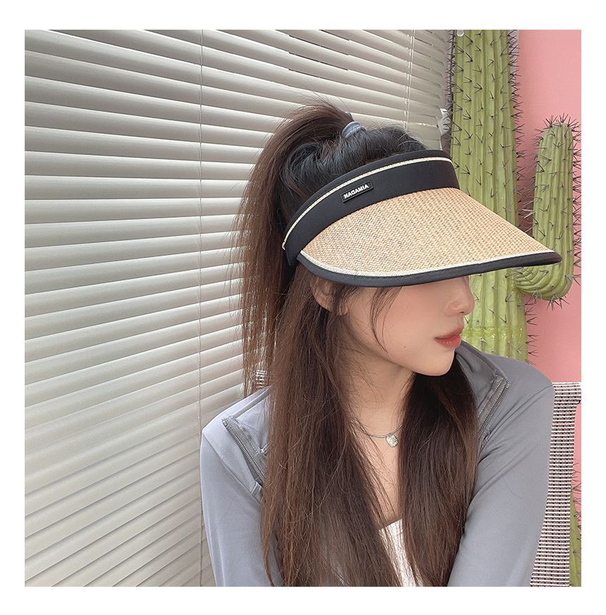 Adjustable Visor Straw