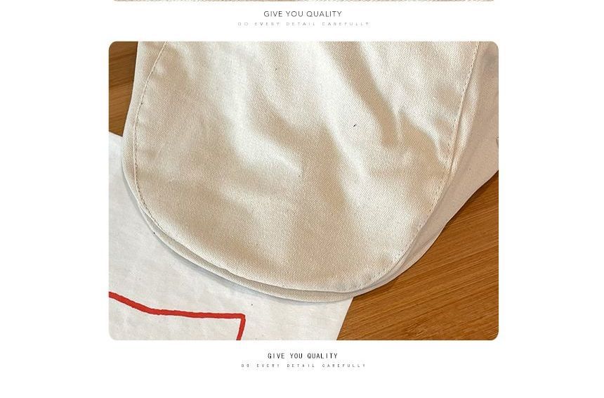 Cap Lettering Embroidered Flat