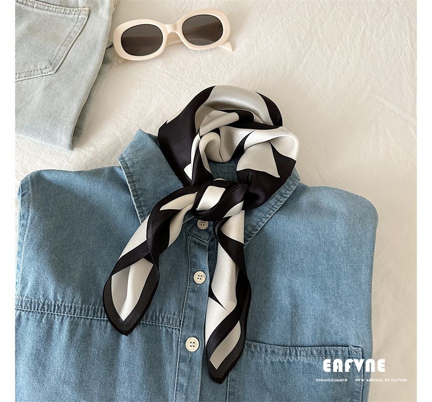 Silk Scarf Print