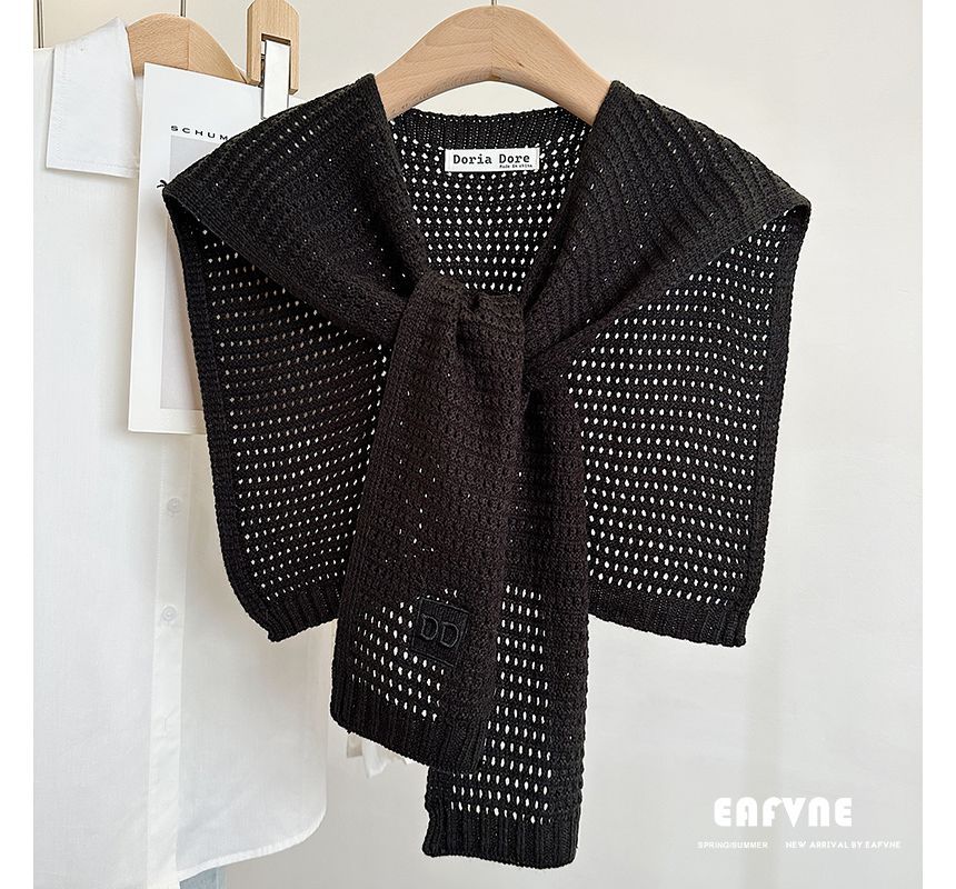 Eyelet Shawl Knit