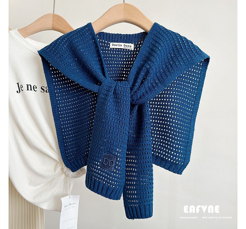 Eyelet Shawl Knit