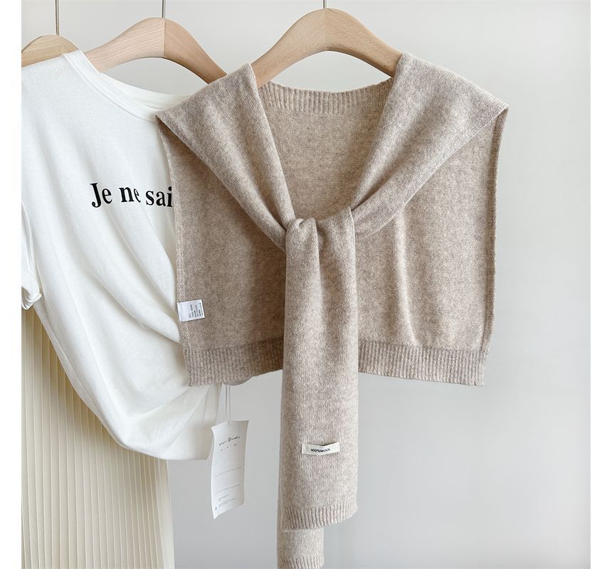 Shawl Knit Applique