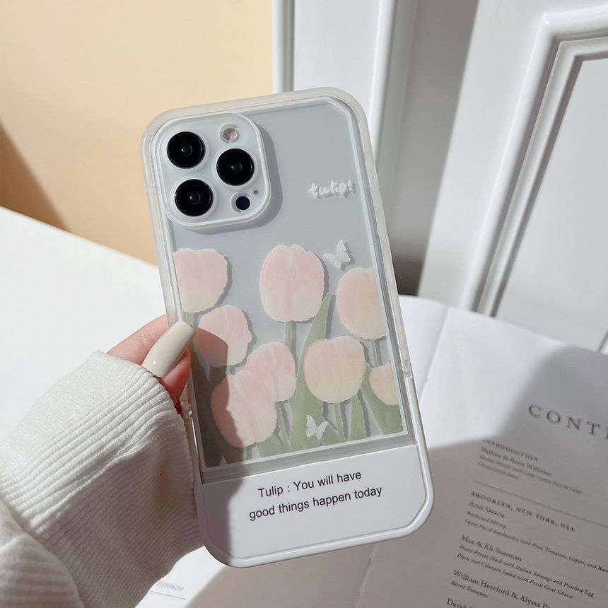 Stand Case Tulip Phone