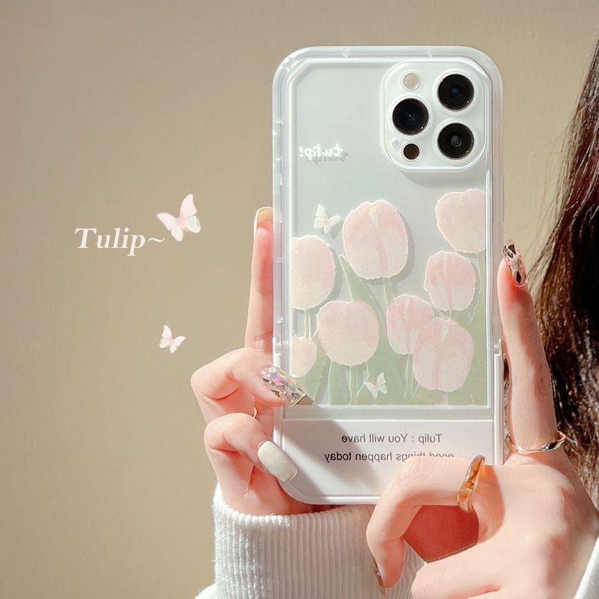 Stand Case Tulip Phone