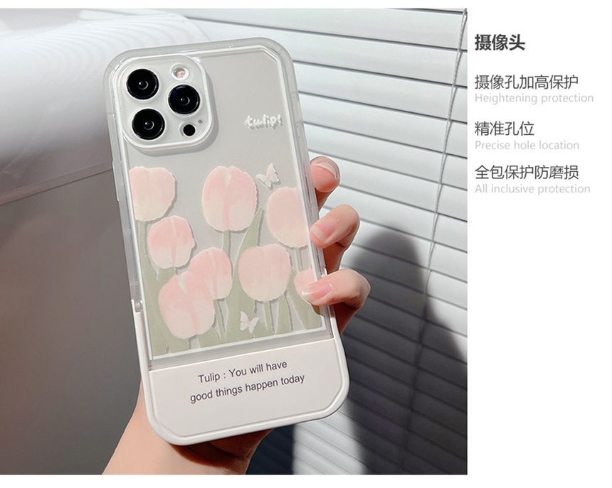 Stand Case Tulip Phone