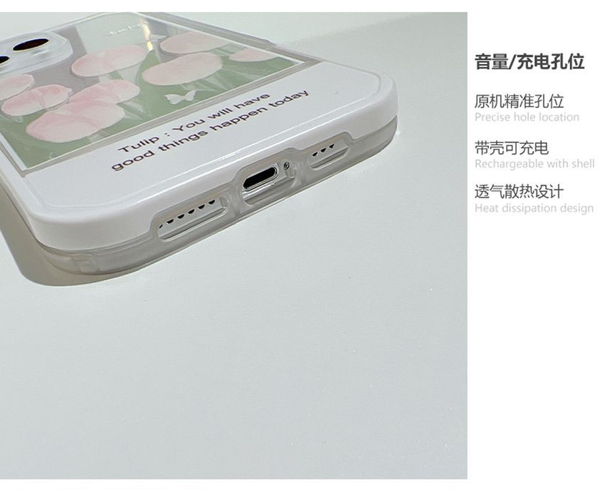 Stand Case Tulip Phone