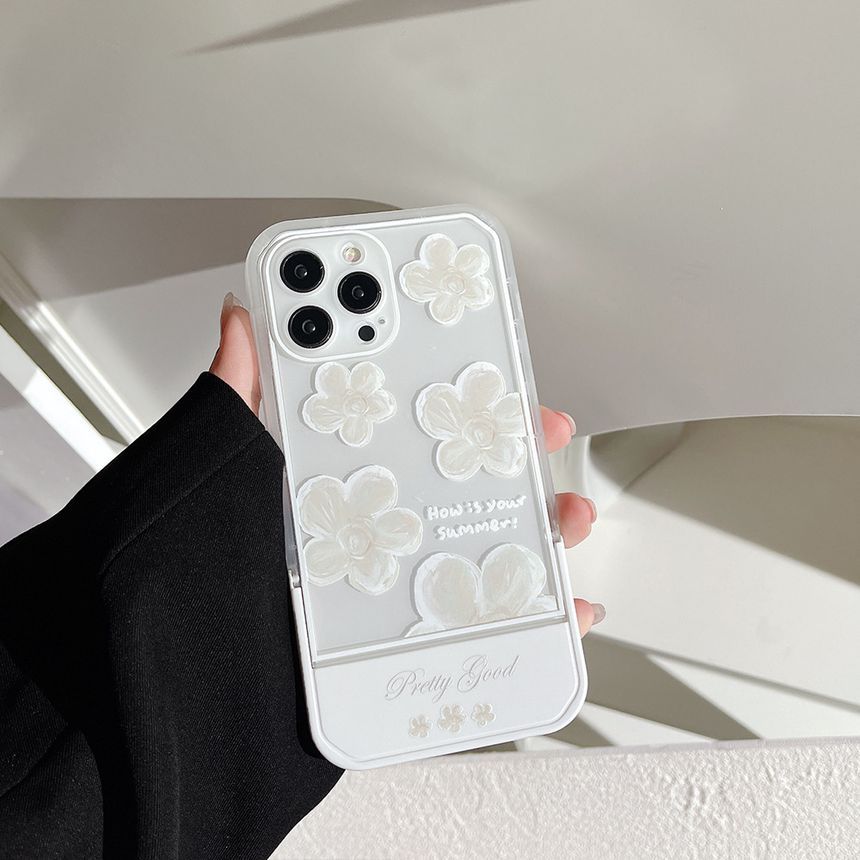 Stand Phone Case Floral