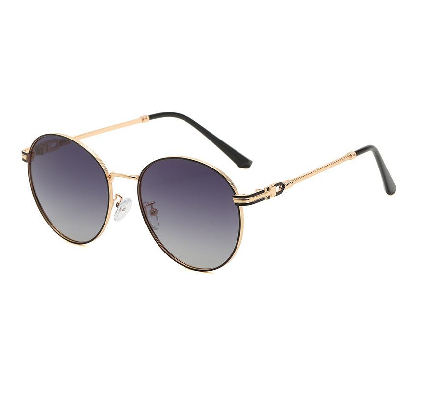 Sunglasses Round Polarized Metal Frame