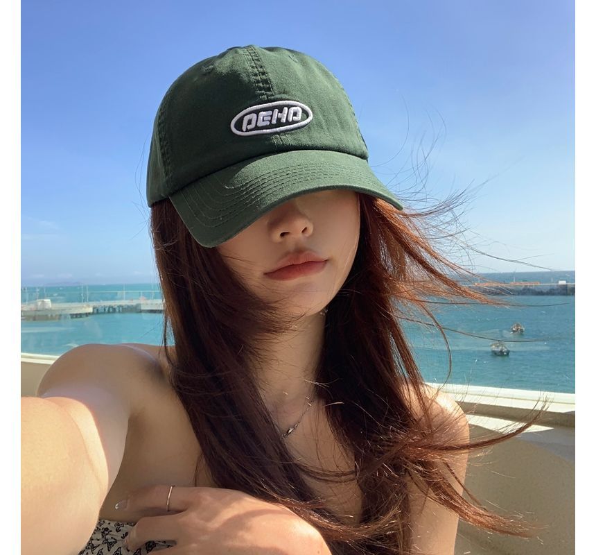 Applique Baseball Cap Lettering